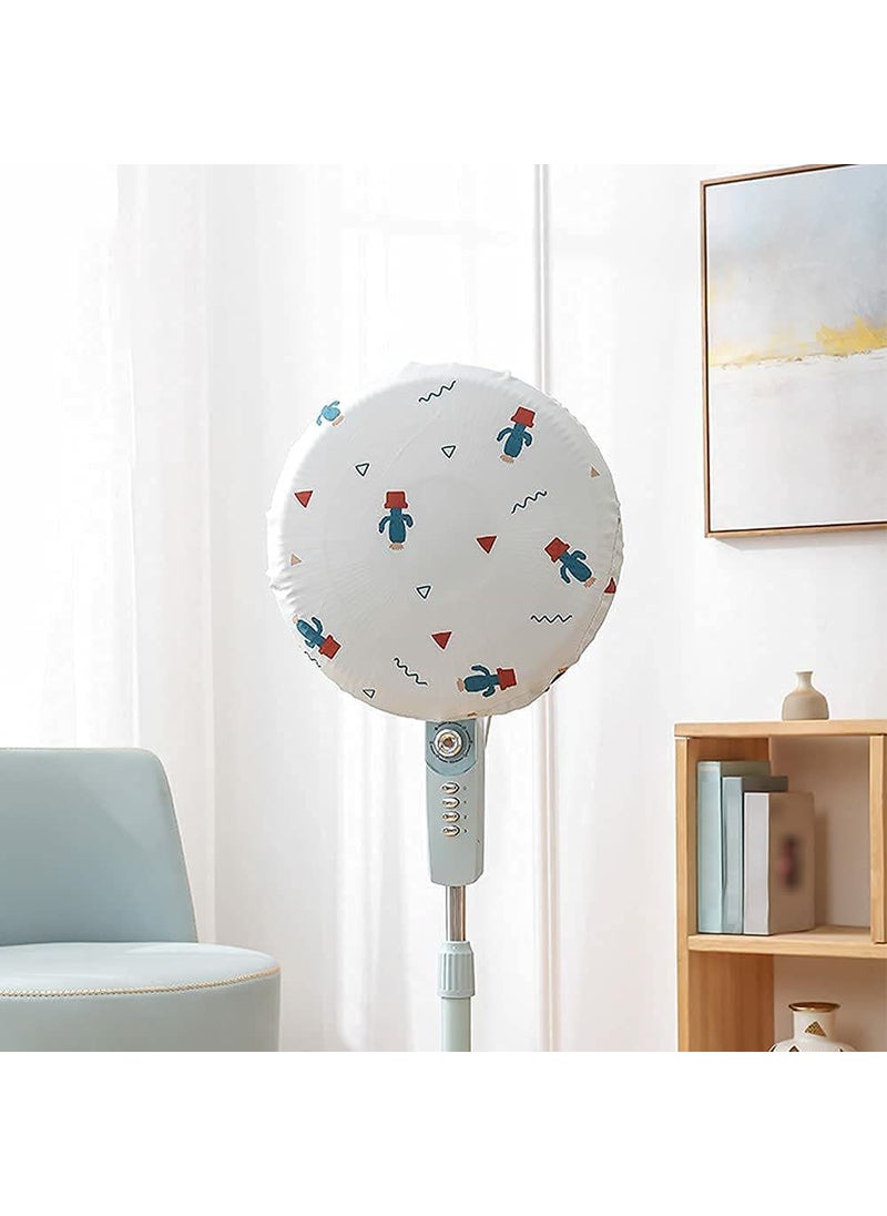 SGMSC SGMSC Fan Dust Cover with Drawstring Washable Electric Fans Dust Covers Round Safety Fan Cover for Household Floor Fans Table Fan 1  - Image 4