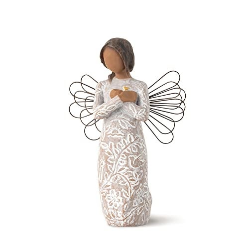 Willow Tree Remembrance Angel Darker Skin Sculpted HandPainted Figure