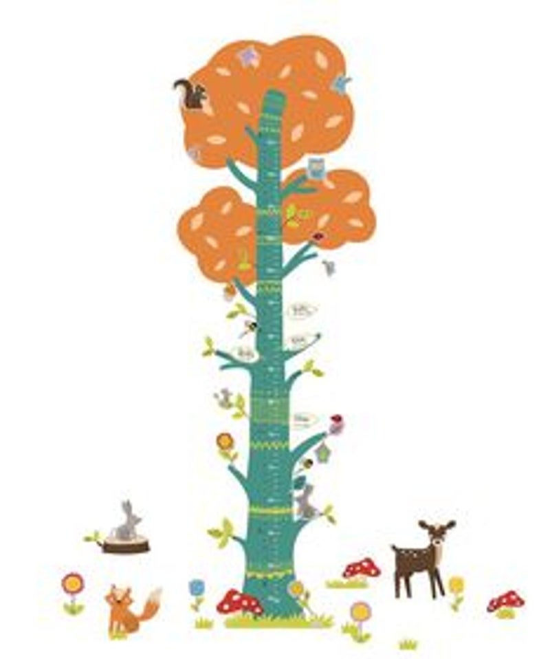 FIESTA CRAFTS Nature Height Chart T-2930