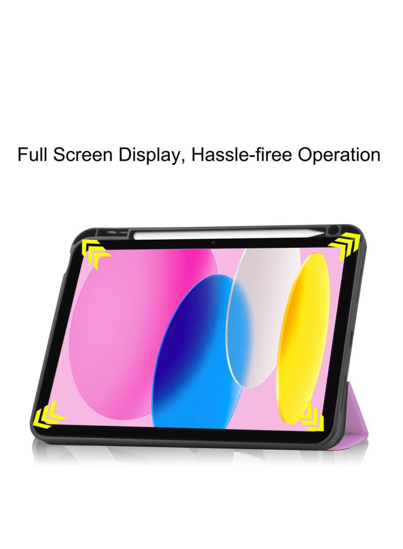 Case For  iPad 2025 11th A16 ,10.9 inch Case Flip Cover with Magnetic Closure Auto Wake/Sleep function having Pencil holder Slot - Image 5