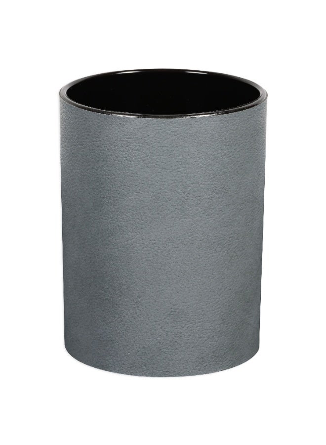 FIS Executive Desk Set, German Bonded Leather Materials, Set of 6 Pieces, Grey Color, Pack in Gift Box-FSDSEXBL181GY - Image 5