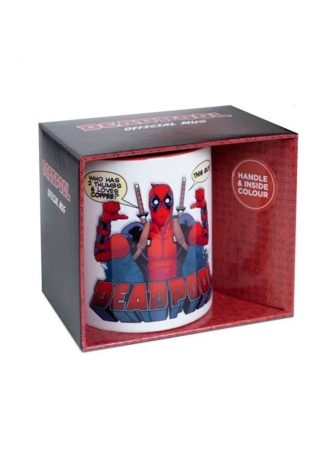 بيراميد مج ديدبول مارفل إبهامان أحمر من الداخل