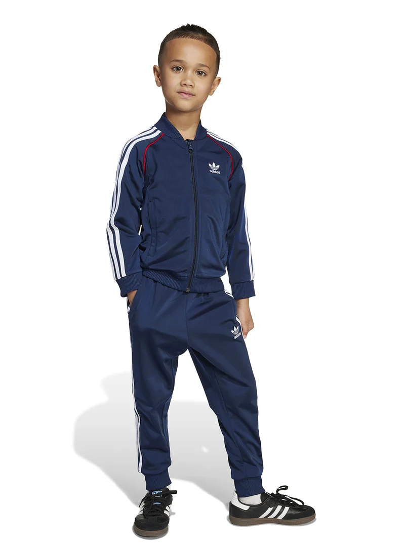 adidas Originals Infant 3 Stripe Essential Tracksuit