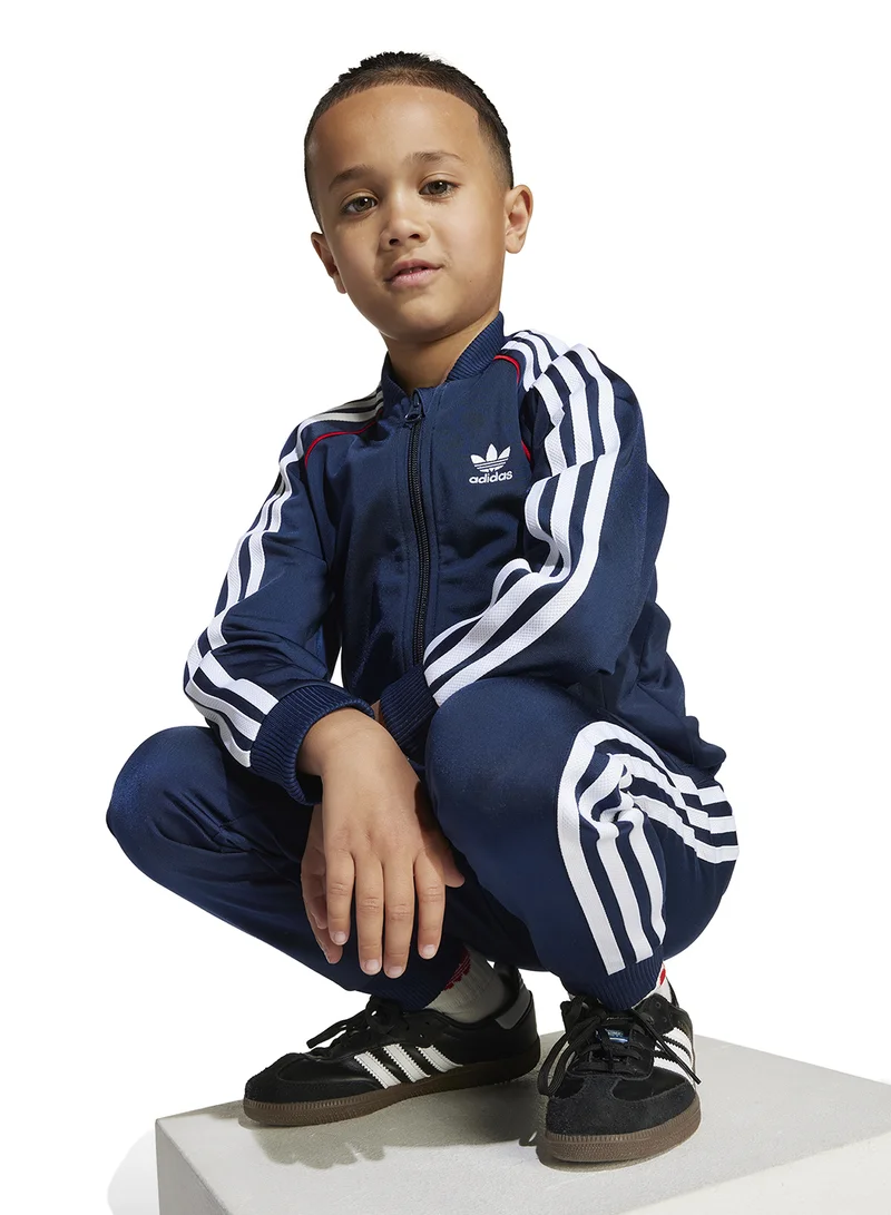 adidas Originals Infant 3 Stripe Essential Tracksuit