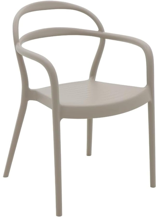 TRAMONTINA Tramontina Sissi Beige Polypropylene and Fiberglass Chair  - Image 1
