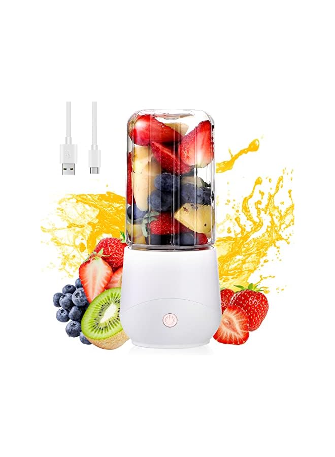 PROMASS Portable Blender USB Rechargeable Juicer Mini Blender with 4 Blade Wireless Blender Making Shakes and Smoothies - Image 2