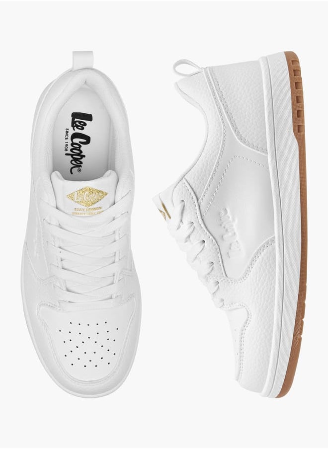 Lee Cooper Women's Panelled Lace-Up Sneakers  - Image 2