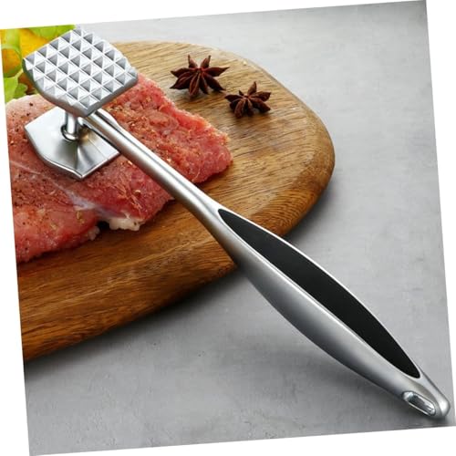 WE-CEF Heavy Duty Meat Tenderizer with Comfortable Grip Handle, Dual Side Kitchen Meat Mallet, Meat Hammer Spiked Side Tenderizer for Softening and Flattening Steak, Beef, Chicken, Pork 1 Pack - Image 2