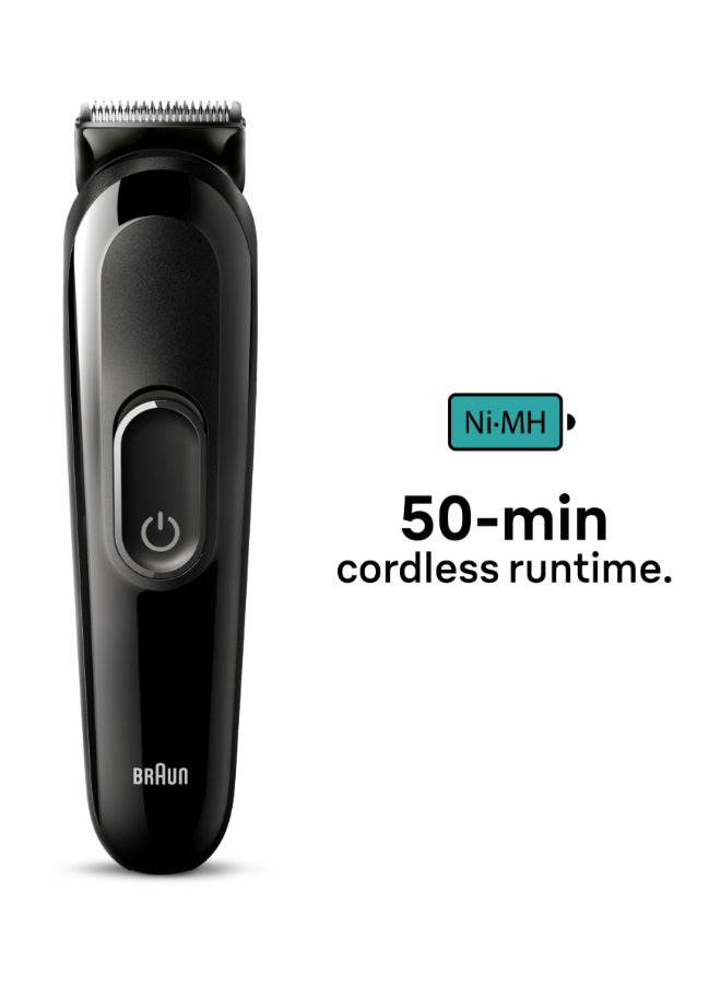 BRAUN MGK 3410 – 6-in-1 Style Kit 3 MGK3410 beard & hair. Black - Image 5