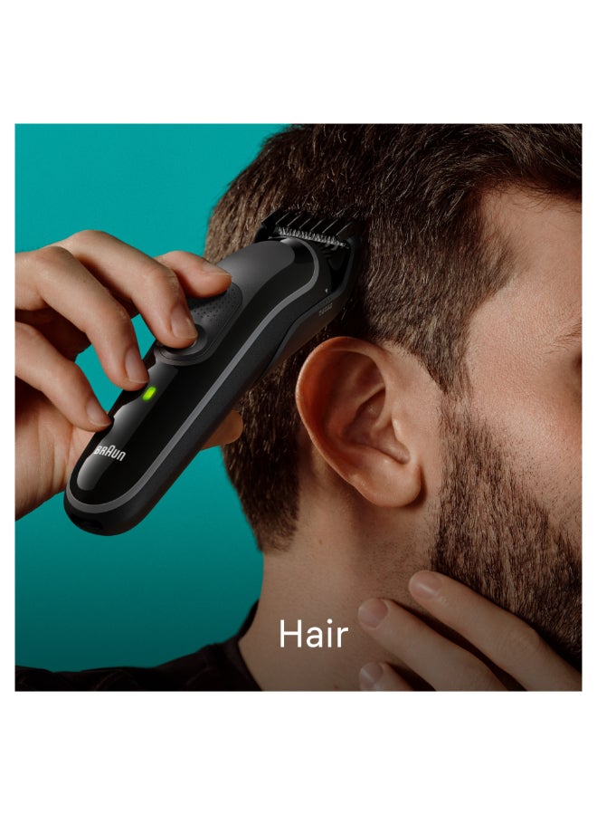 BRAUN MGK 3410 – 6-in-1 Style Kit 3 MGK3410 beard & hair. Black - Image 4