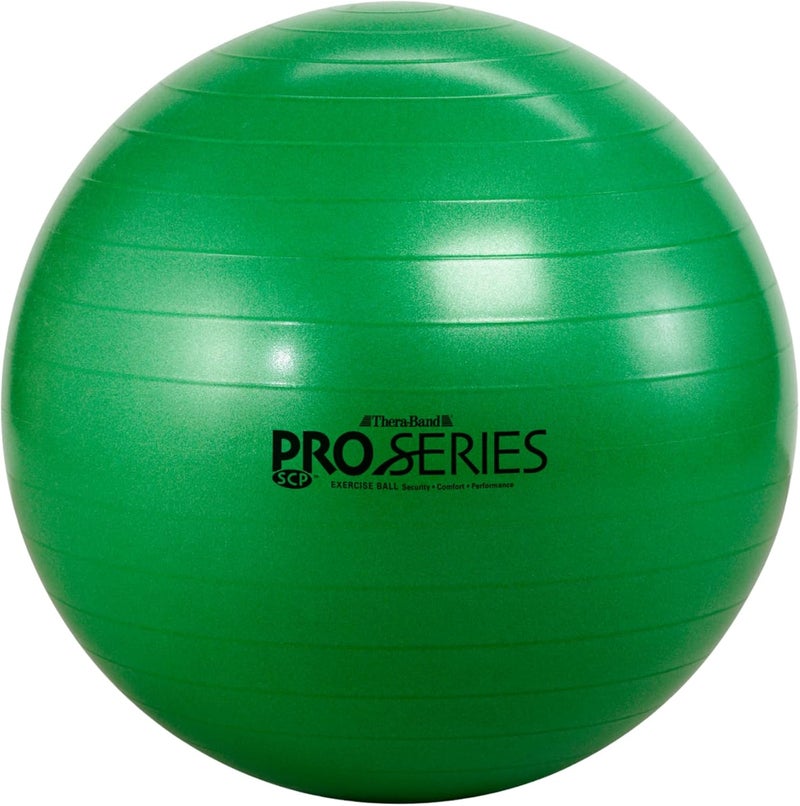 Theraband Pro Series Exercise Stability Ball - 65cm Diameter, Green - Image 1
