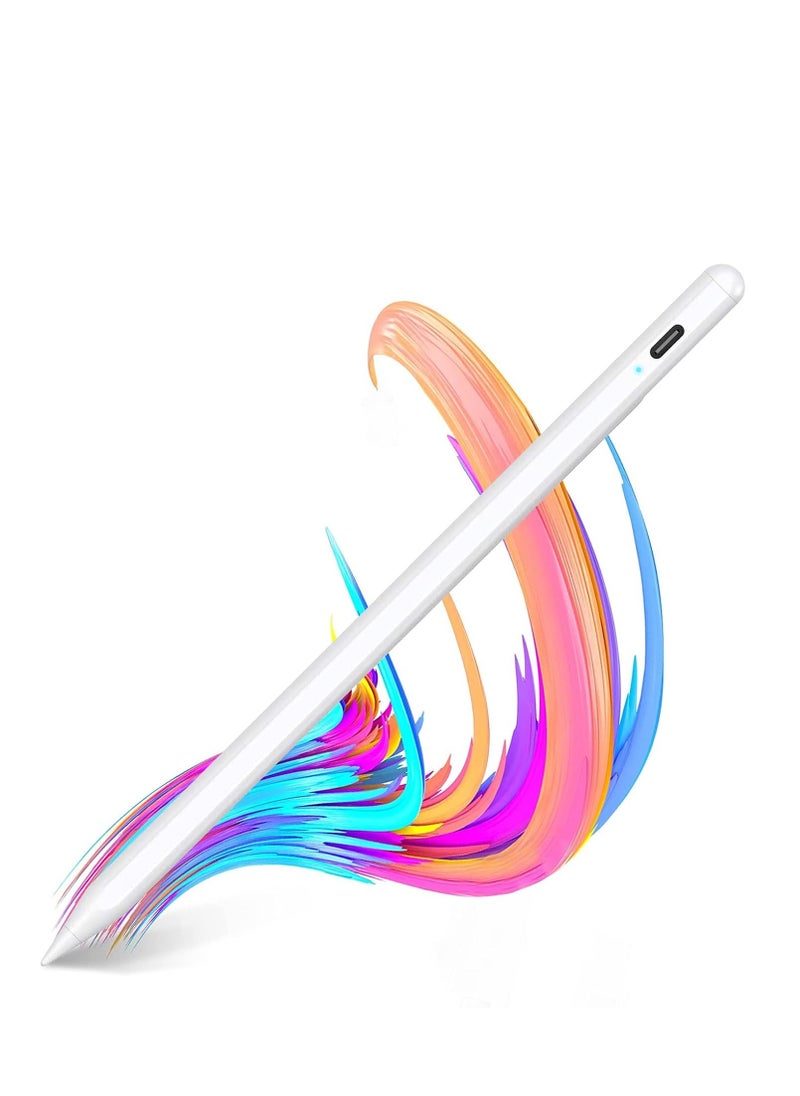 Generic - Stylus Pen for iPad 9th/10th Generation with Palm Rejection, Active Pen Compatible with Apple iPad 10th/9th/8th/7th/6th Generation, iPad Air 5th/4th/3rd Generation, iPad Pro 11 - Image 1