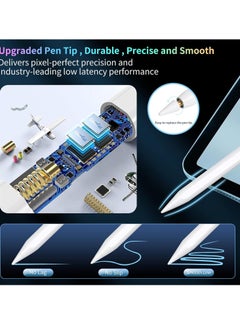 Generic Stylus Pen for iPad 9th/10th Generation with Palm Rejection, Active Pen Compatible with Apple iPad 10th/9th/8th/7th/6th Generation, iPad Air 5th/4th/3rd Generation, iPad Pro 11  - Image 4