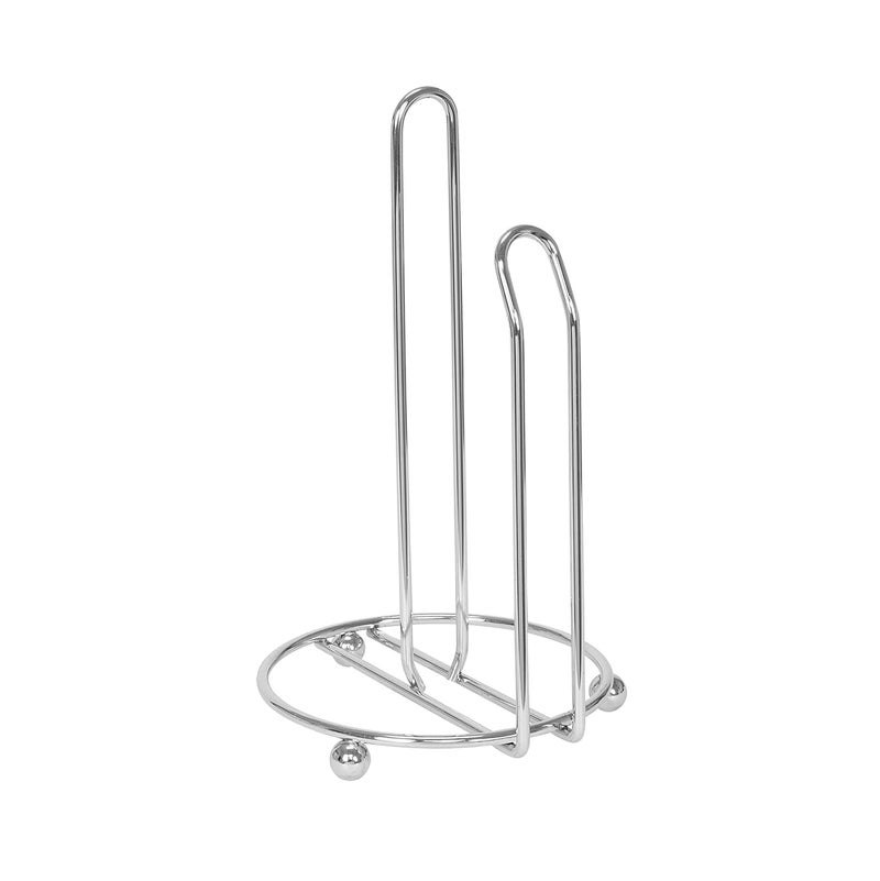 Spectrum Diversified Pantry Works Deluxe Paper Towel Holder, Roll Dispenser Stand for Kitchen Countertop & Dining Room Table, Chrome - Image 4