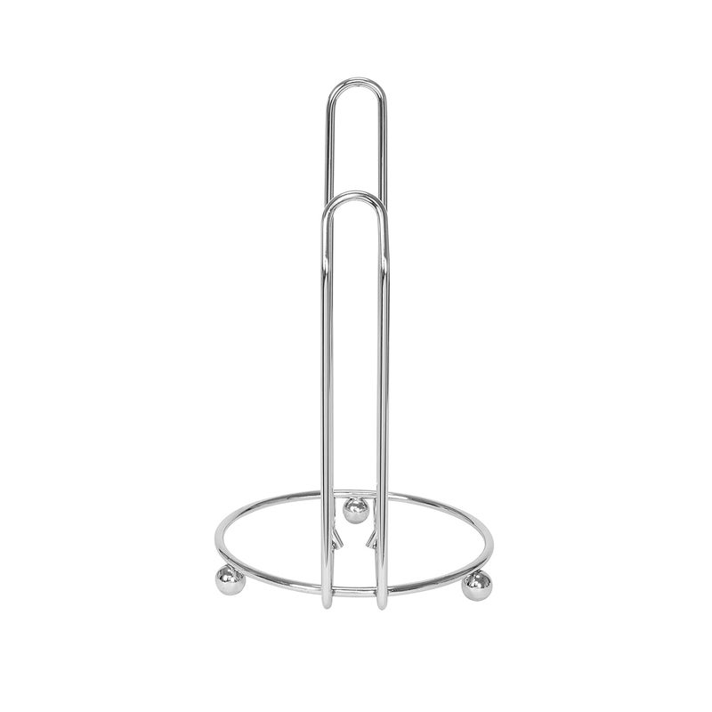 Spectrum Diversified Pantry Works Deluxe Paper Towel Holder, Roll Dispenser Stand for Kitchen Countertop & Dining Room Table, Chrome - Image 5