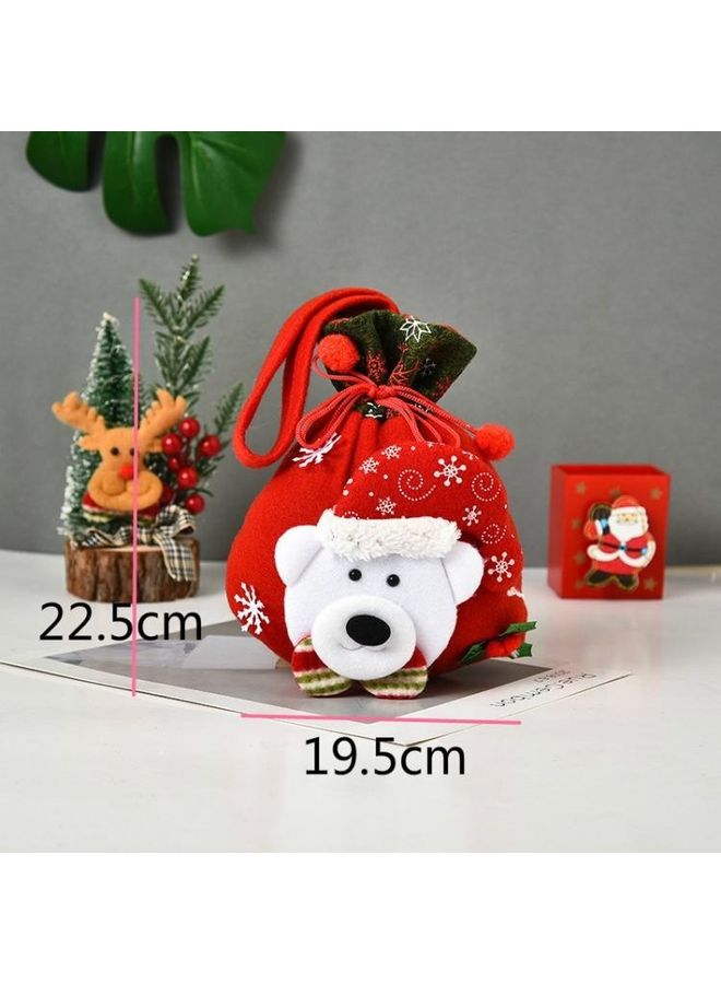 NIBEMINENT 5-Piecr Three-Dimensional Doll Candy Gift Handbag Drawstring Pocket Decoration Multicolour - Image 2