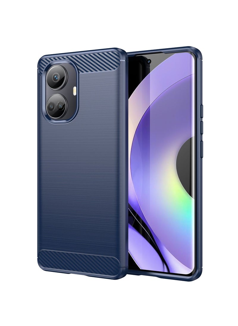 يوارب كينج Realme 10 برو + 5G الغطاء الواقي الأزرق  - Image 1