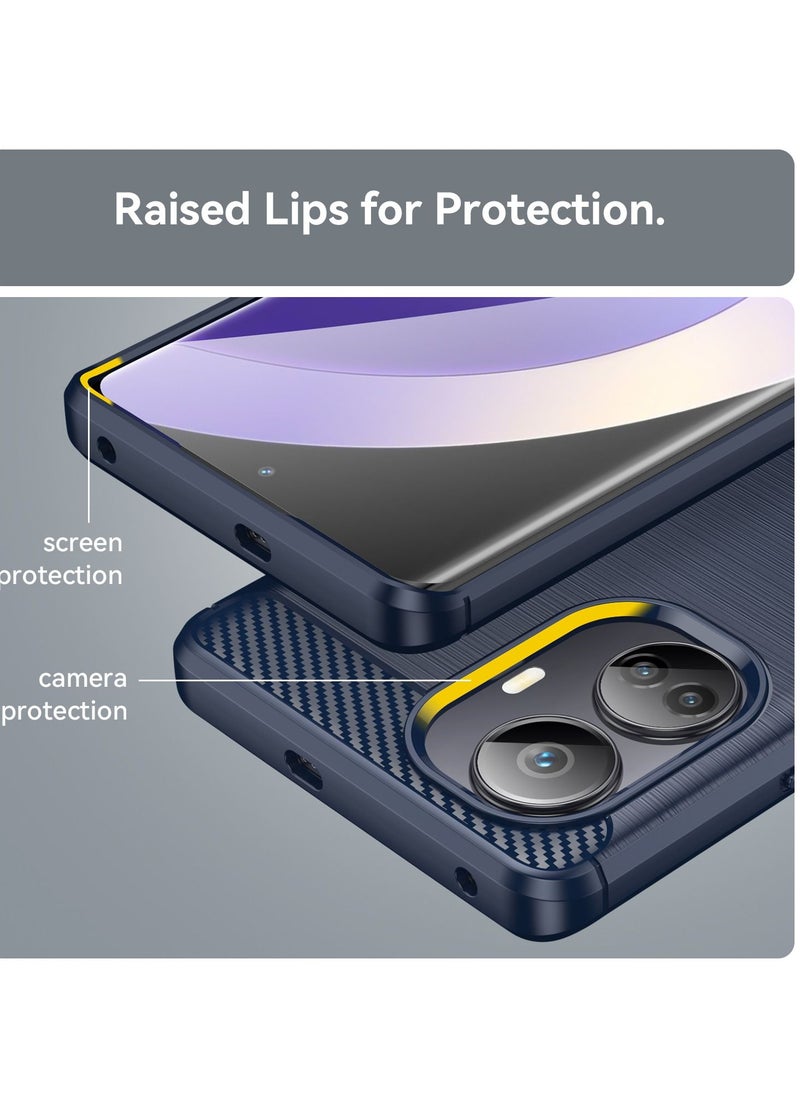 يوارب كينج - Realme 10 برو + 5G الغطاء الواقي الأزرق - Image 1