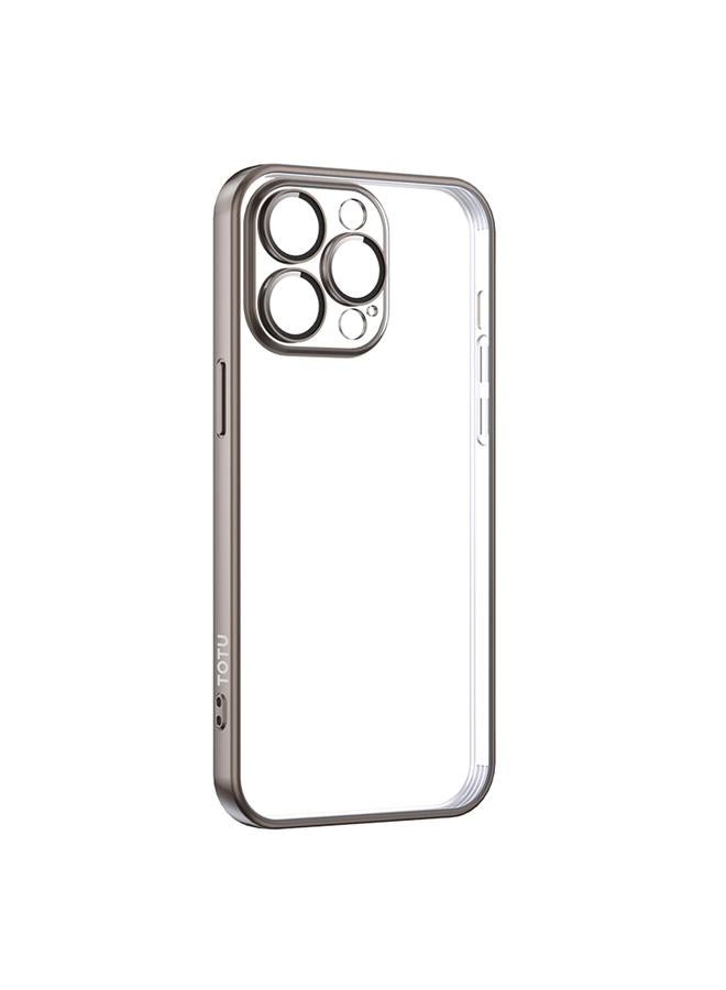TOTUDESIGN Case For iPhone 15 Pro Max PC-2 Series Electroplating TPU Phone Case - Image 1