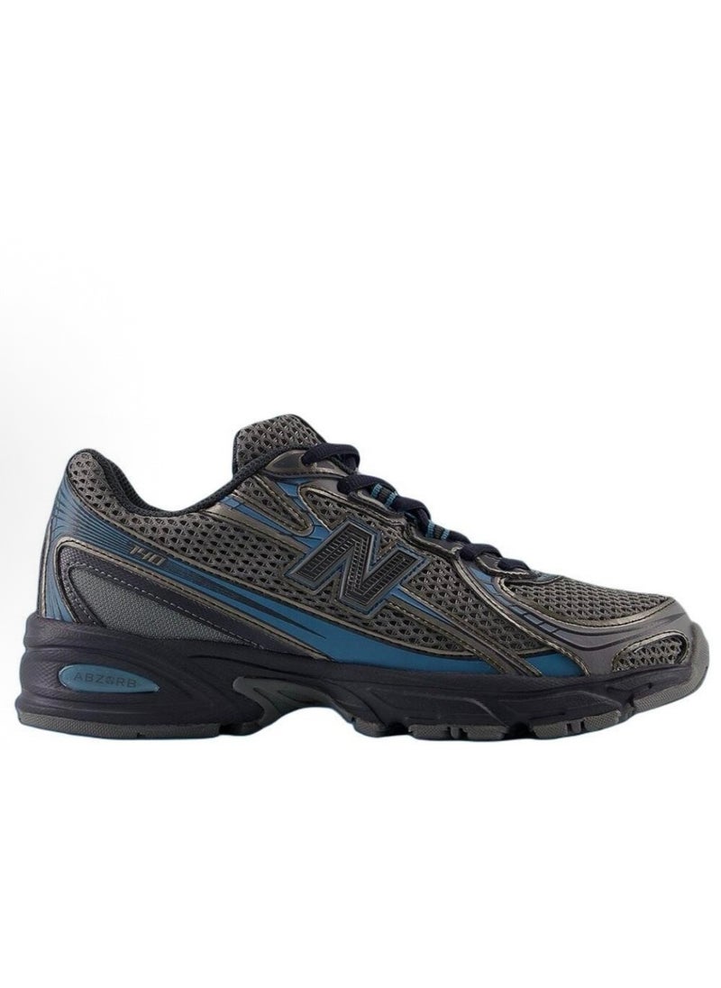 نيو بالانس new balance 740 أحذية رياضية عارضة أسود أزرق  - Image 1