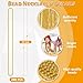 EOBOH 240PCS Mardi Gras Beads 33 Gold Bead Necklaces Stuff Mardi Gras Christmas Necklace Costume Festival Parade Throw Accessories for Wedding Birthday Pirate Party School Activities Supplies - Image 4