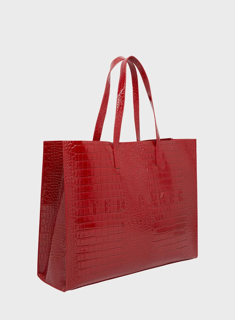 Ted Baker Allicon Imitation Croc Detail Icon Tote Bag
