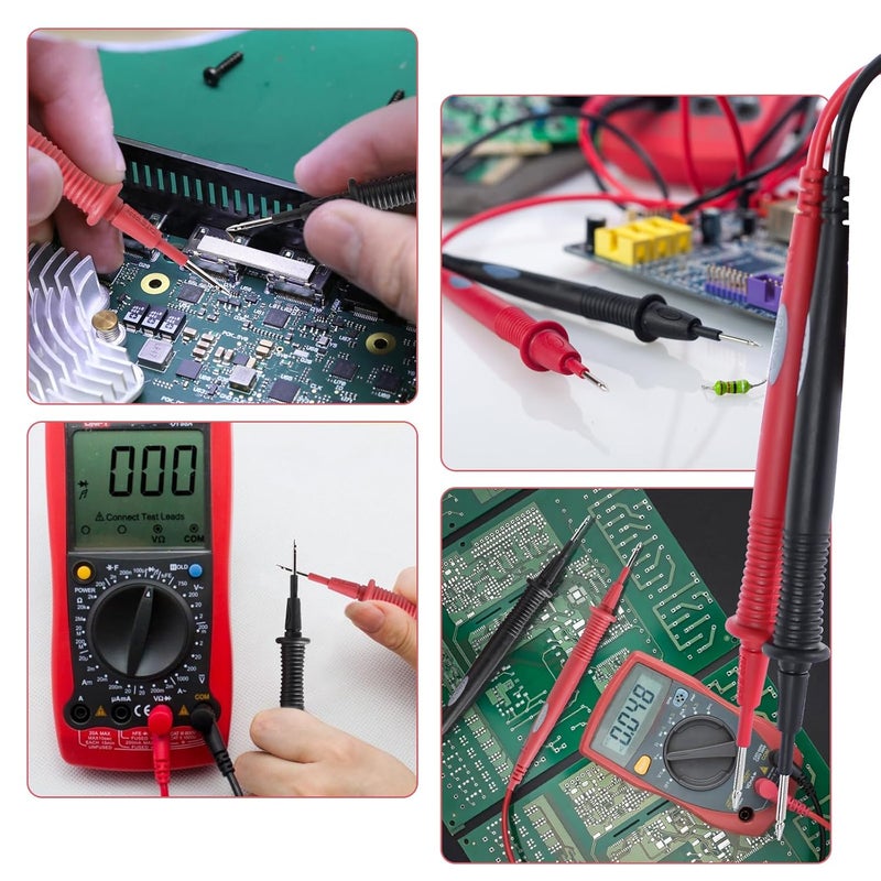 superbobi New Meter Test Leads Cat III 1000V 20A Replacement for Fluke Ideal Simpson - Image 4