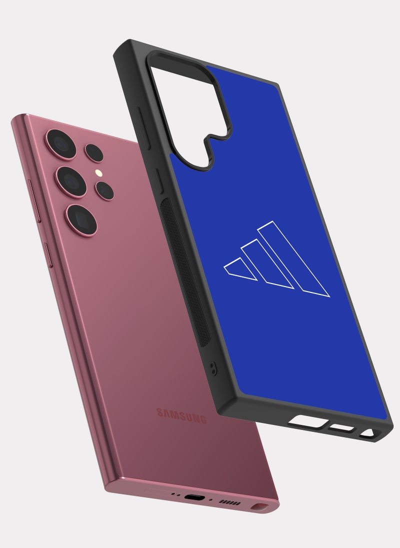 بكسلات كفر سامسونج جالكسي اس 22 الترا اديداس ازرق