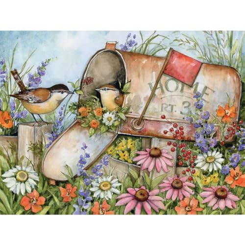 Bits and Pieces 300 Piece Puzzles for Adults Rustic Flowers Puzzle 3Pack 300 Large Pieces 18 x 24 Jigsaw Puzzles Susan Winget No 2 Pieces Alike - Image 5
