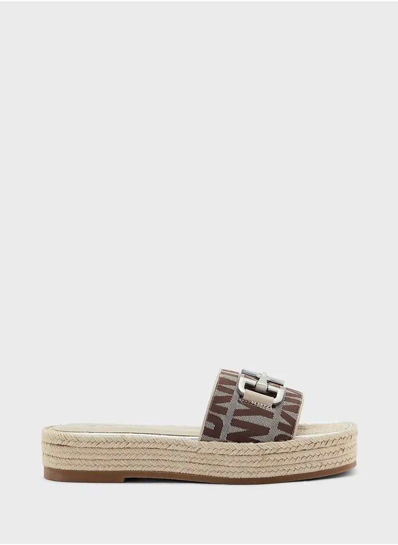 دكني Fiona Platform Slide Sandals