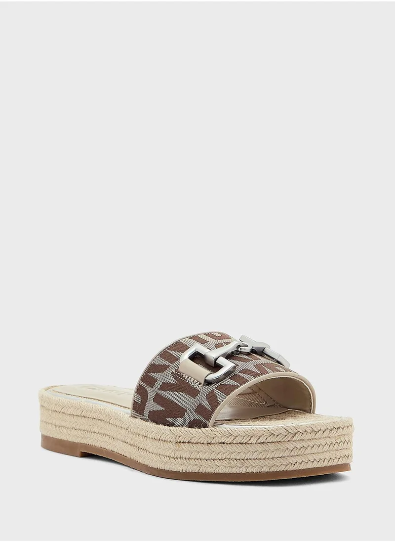 دكني Fiona Platform Slide Sandals