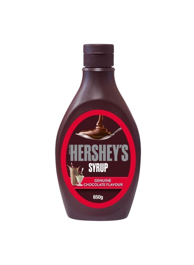 شراب الشوكولاتة اللذيذ من هيرشي في زجاجة ضغط سهلة - 623 جرام