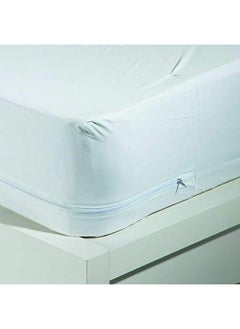 Homestyle Home Style King Size Fabric Zippered Mattress Cover Keeps Out Bed Bugs And Dust Mites Water Resistant Protector 200Cm X 200Cm X 30Cm Deep 