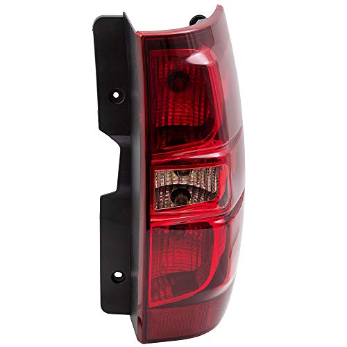 Brock Replacement Passenger Side Tail Light Assembly without Hybrid Transmission Compatible with 2007-2014 Chevy Tahoe - Image 2