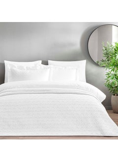 Tac Bellamy Double Duvet Cover Set with Bedspread White - pzsku/Z6295AC5C217096BD935BZ/45/_/1740593997/e3d7fabf-b0e8-44c2-bc0d-5fabcc7f8939