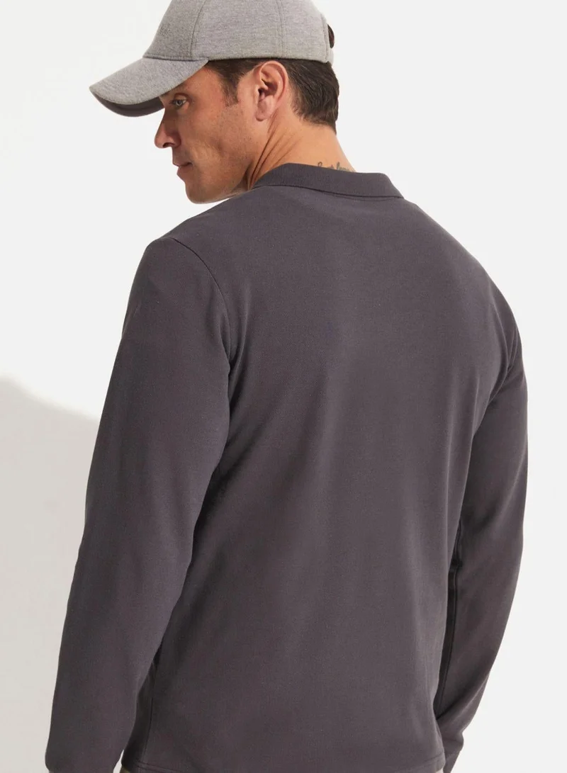 JUNE Embroidered Polo