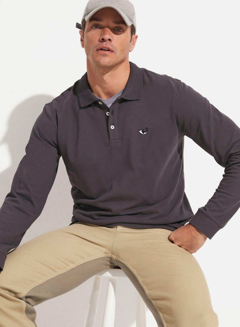 JUNE Embroidered Polo - Image 3