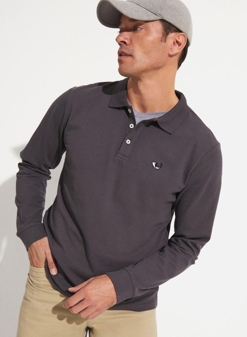 JUNE Embroidered Polo - Image 1