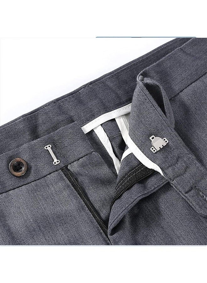 100 Pieces 3 Styles Skirt Hook and Eye Set, Sewing Snap Clothing Tools with Metal Snaps, Garment Snaps for Skirts, Bras, Jeans, DIY Sewing (Black and Silver with Storage Box) - Image 5