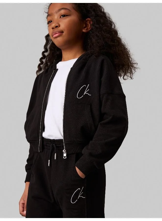 Calvin Klein Jeans Kids Wide Leg Sweatpants