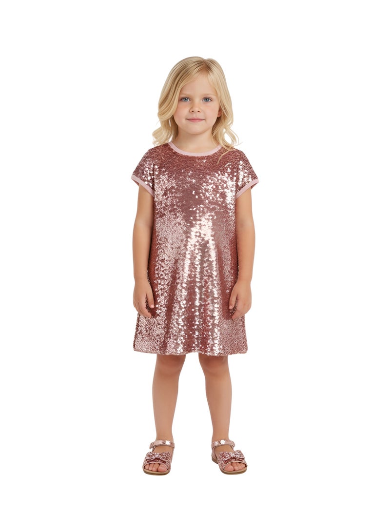 Bidani Sparkle Royale Pink Dress - Image 1