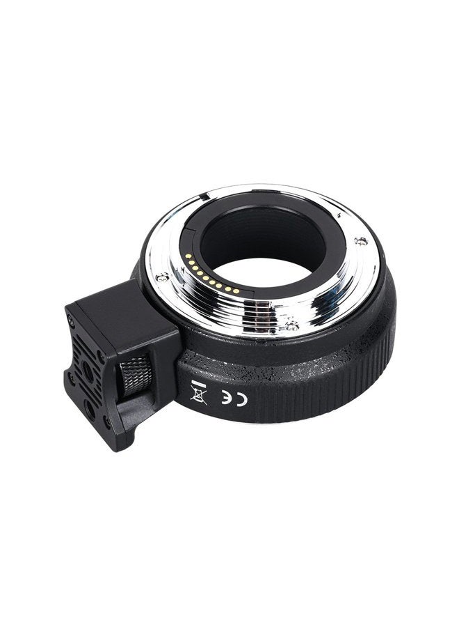 Commlite CM-EF-EOS M Electronic Auto-Focus Lens Mount Adapter-Canon EF/EF-S D/SLR Lens to Canon EOS M (EF-M Mount) Mirrorless Camera Body Adapter for Canon EOS M1 M2 M3 M5 M6 M10 M50 M100 - Image 2