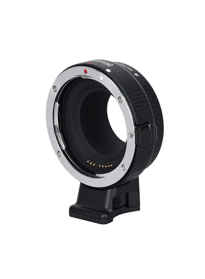Commlite CM-EF-EOS M Electronic Auto-Focus Lens Mount Adapter-Canon EF/EF-S D/SLR Lens to Canon EOS M (EF-M Mount) Mirrorless Camera Body Adapter for Canon EOS M1 M2 M3 M5 M6 M10 M50 M100 - Image 1