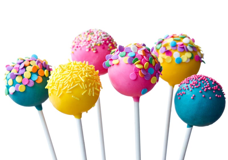 Bakelicious مجموعة عصي كعكة باكيليشس البلاستيكية 12 قطعة بيضاء