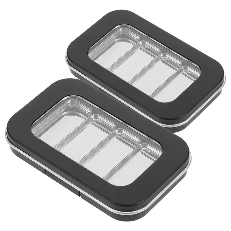 4 pcs Eyeshadow Box Empty Highlighter Case Refillable Eyeshadow Pan Empty Small Eyeshadow Boxes Eyeshadow Pallets - Image 3
