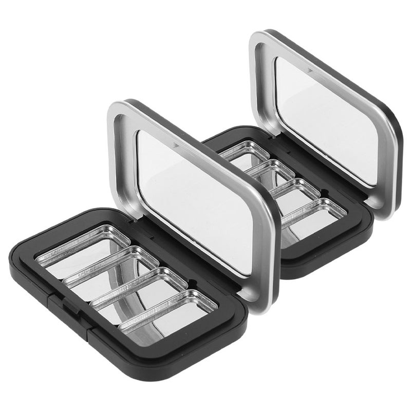 4 pcs Eyeshadow Box Empty Highlighter Case Refillable Eyeshadow Pan Empty Small Eyeshadow Boxes Eyeshadow Pallets - Image 5