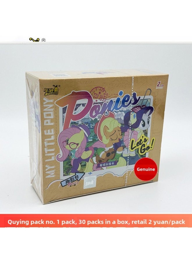 Card Tour Which Magic Child Nao Hai Card Spirit Flame Pack Genuine Battle Day Pack Blind Box Movie Seal God List Surrounding Card-Color:Fun Shadow Pack 1 Box Of 30 Packs [retail Price 2 Yuan]  - Image 1