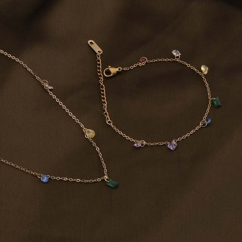 PALMONAS 18k Gold Tone Plated Vibrant Cascade
 for Women - Image 2
