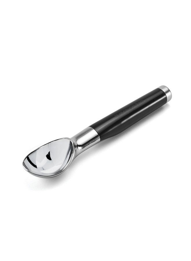 KitchenAid Classic Ice Cream Scoop, 8.6 inches, Black - Image 1