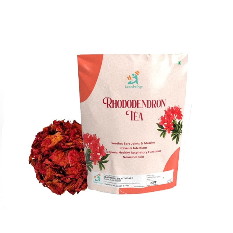 Leanbeing- Rhododendron Flower tea 30g | Buransh Flower | Nourishes skin - Image 1